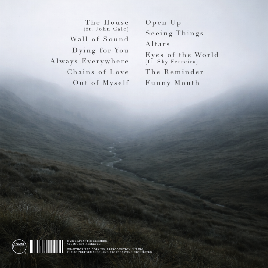 Wuthering Heights Album Back Cover